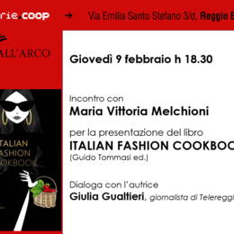 Presentazione Italian Fashion Cookbook a Reggio Emilia