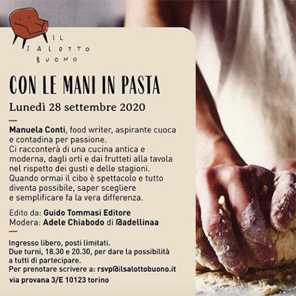 MANUELA CONTI AL SALOTTO BUONO