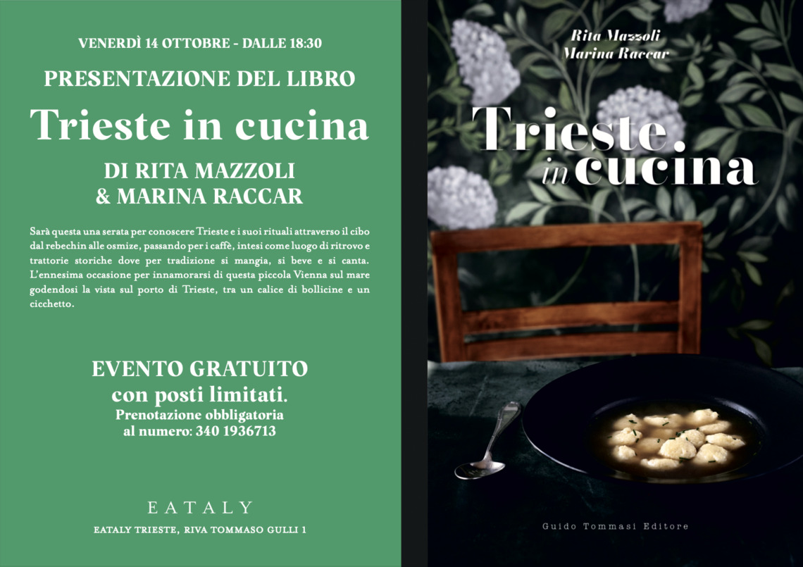 Presentazione Trieste in cucina da Eataly - Trieste