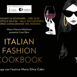 Presentazione di Italian Fashion Cookbook a Modena