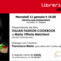 Presentazione Italian Fashion Cookbook a Bologna