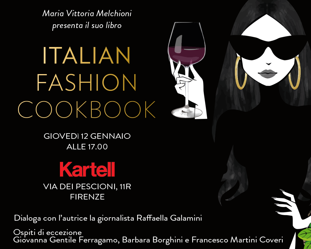 Presentazione Italian Fashion Cookbook a Firenze