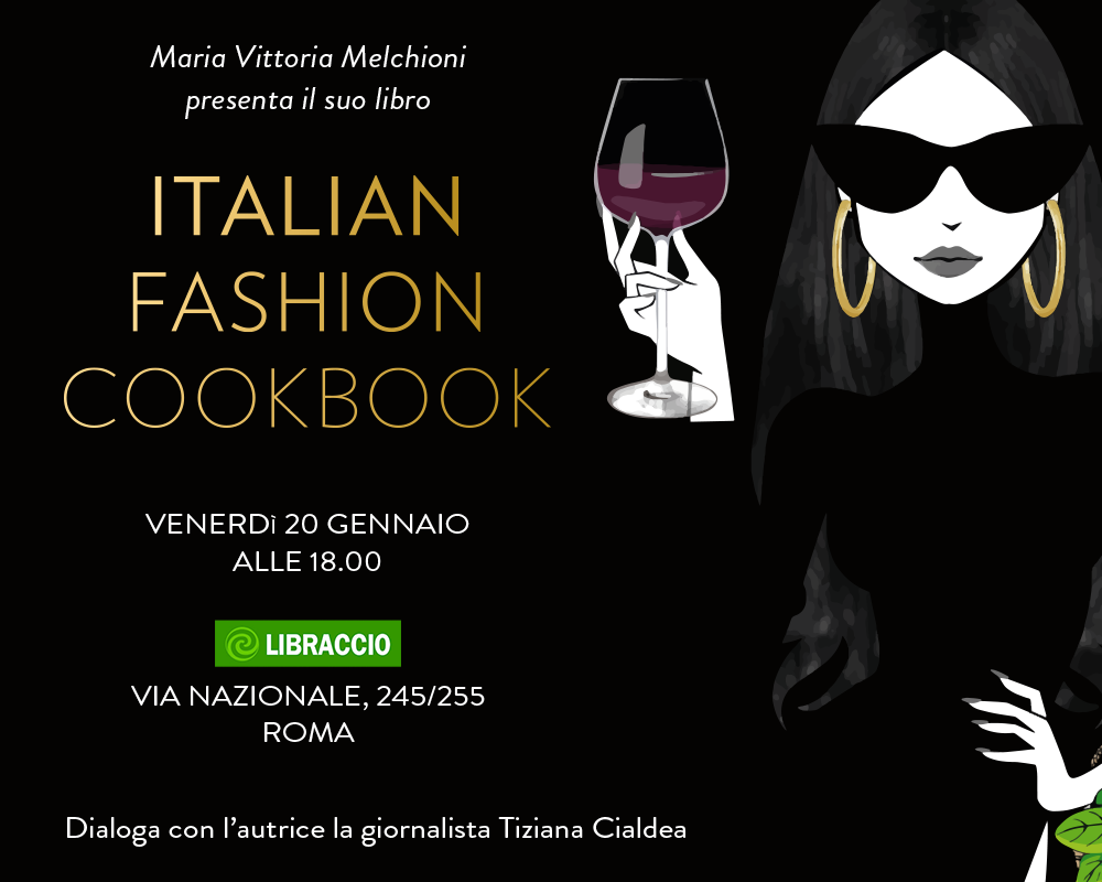 Presentazione Italian Fashion Cookbook a Roma