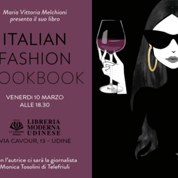 Presentazione Italian Fashion Cookbook a Udine