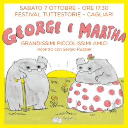 George e Martha al Festival Tuttestorie di Cagliari