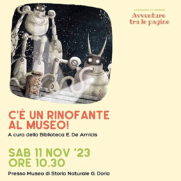 C'è un Rinofante sul tetto a Genova