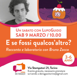 E se fossi qualcos'altro? | Racconto e laboratorio a Torino
