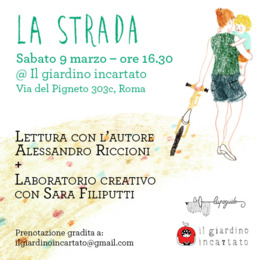 La strada a Il giardino incartato (Roma)