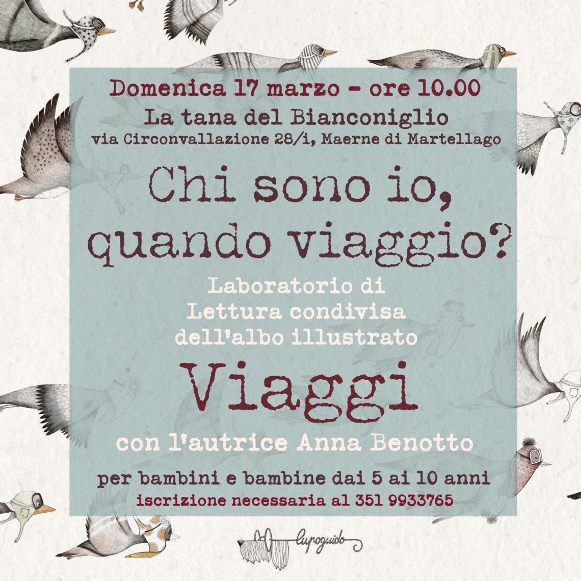 Laboratorio di lettura condivisa di Viaggi in zona Venezia