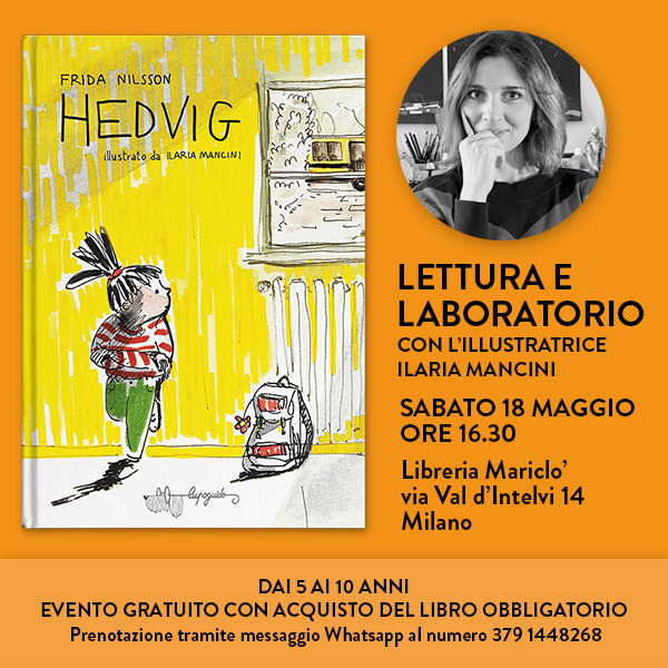 Lettura e laboratorio di Hedvig a Milano