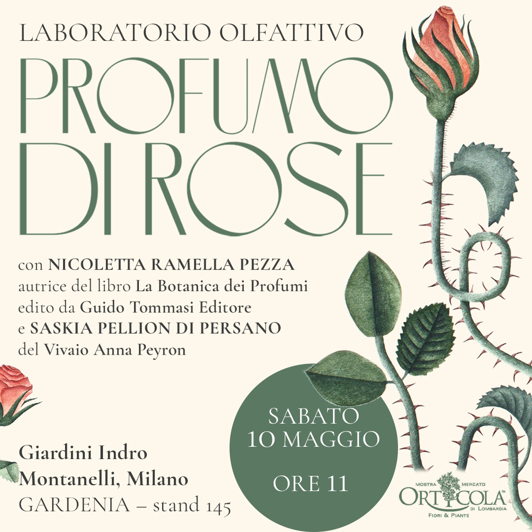 Orticola: laboratorio olfattivo con Nicoletta Ramella Pezza