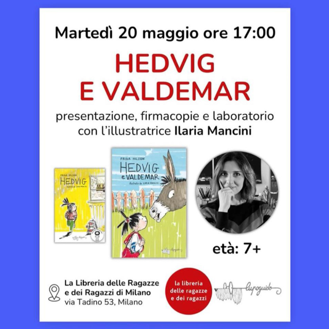 Presentazione e laboratorio di Hedvig e Valdemar a Milano