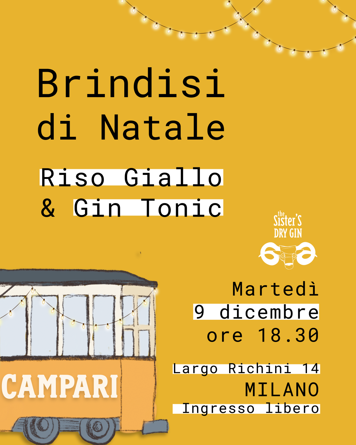 Brindisi di Natale 2025 “Riso Giallo & Gin Tonic”