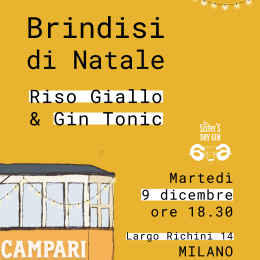 Brindisi di Natale 2025 “Riso Giallo & Gin Tonic”