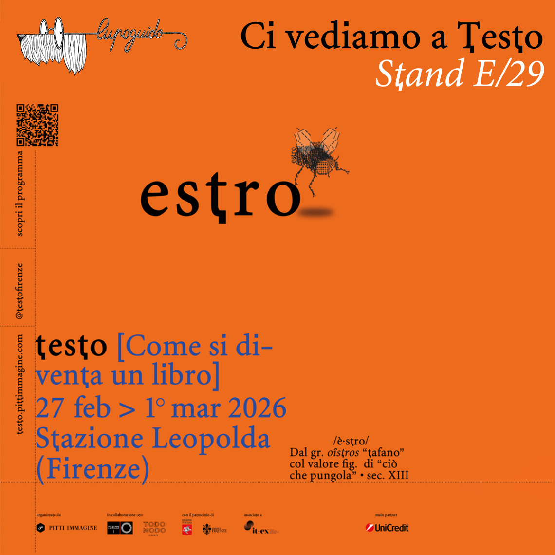 LupoGuido a Testo Firenze 2026