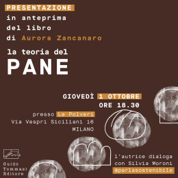 Presentazione in anteprima del libro “La teoria del pane”